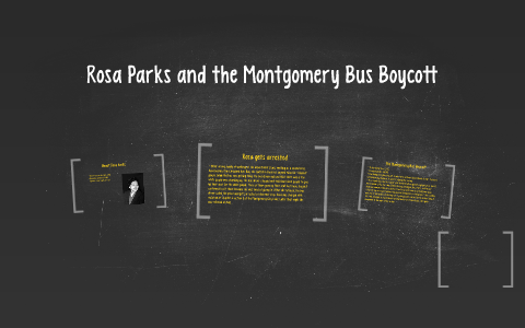 Rosa Parks and the Montgomery Bus Boycott by Briann Romero on Prezi