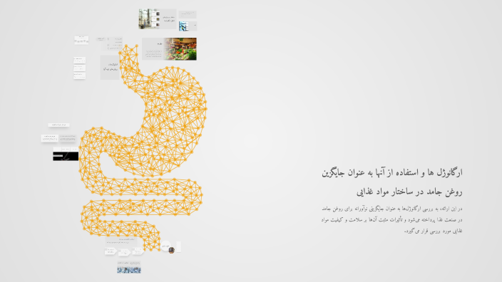 ارگانوژل ها و استفاده از آنها به عنوان جایگزین روغن جامد در ساختار مواد ...