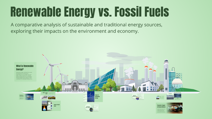 Renewable Energy vs. Fossil Fuels by MADHUMITHA J E22ECR049 on Prezi