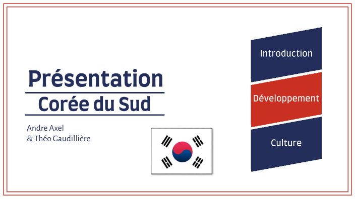 Corée du Sud by Axel Andre on Prezi