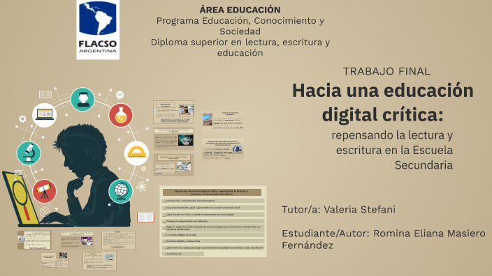 Hacia una educación digital crítica by Romina Masiero on Prezi
