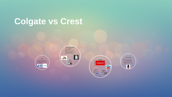 Colgate vs Crest by jonathan alvarado on Prezi