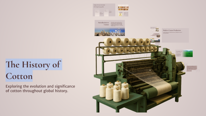 The History of Cotton by Tudic Beni on Prezi