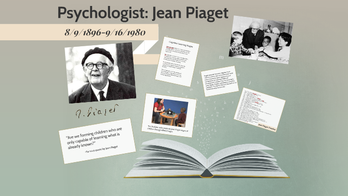 jean piaget timeline