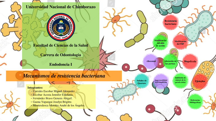 Mecanismos De Resistencia Bacteriana Endodoncia By Genesis Abigail 