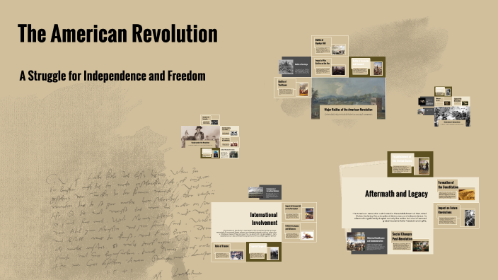 The American Revolution by hayley h on Prezi