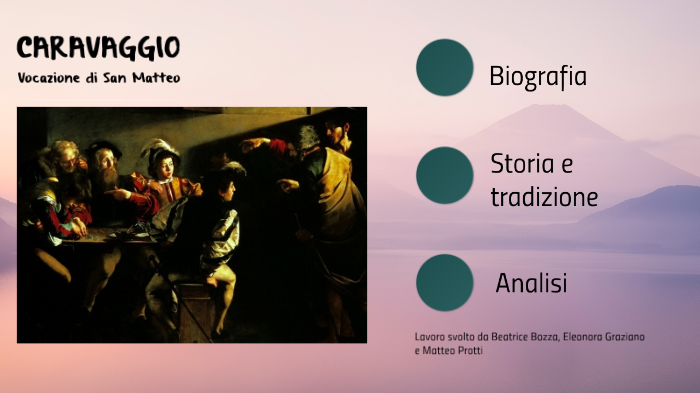 Caravaggio - Vocazione di San Matteo by Matteo Protti on Prezi
