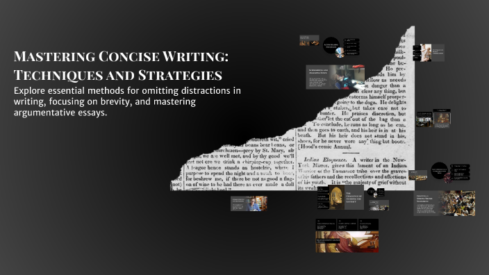 Mastering Concise Writing: Techniques and Strategies by Elizabeth ...