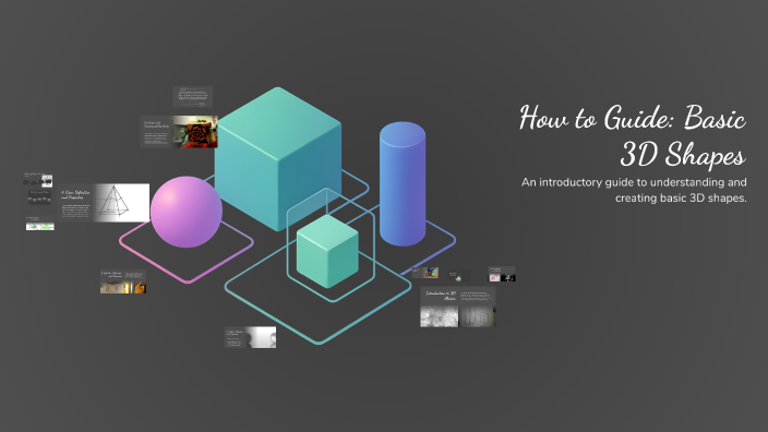 How to Guide: Basic 3D Shapes by Adam Korn on Prezi