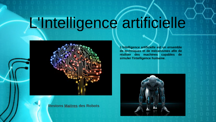 L'Intelligence artificielle by on Prezi