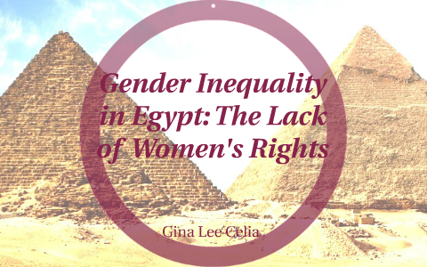 gender inequality in egypt essay