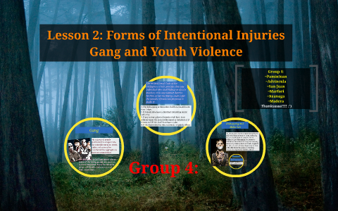 Lesson 2: Forms of Intentional Injuries by Dharylle Advincula on Prezi