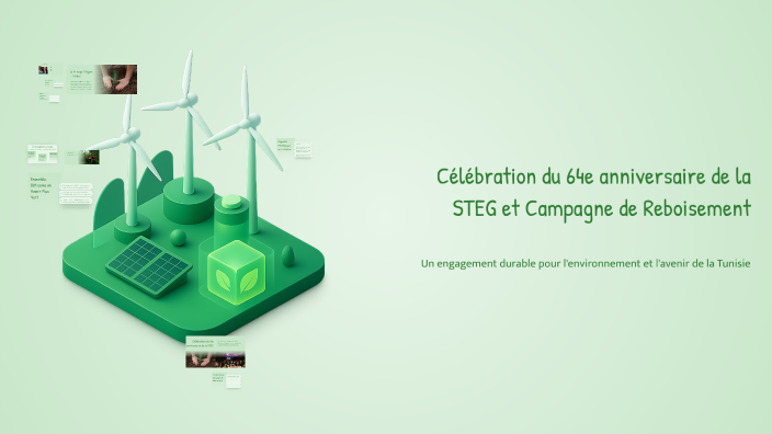 Célébration du 64e anniversaire de la STEG et Campagne de Reboisement ...