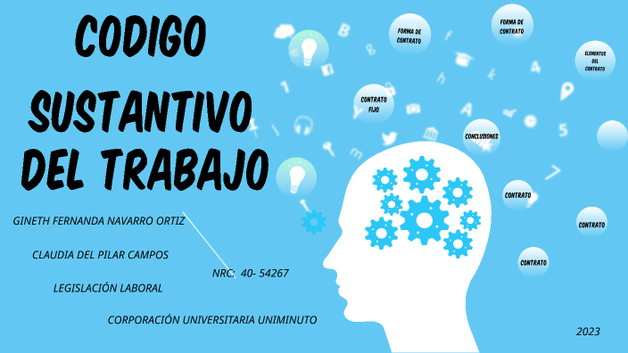 Código sustantivo del trabajo by FERNANDA NAVARRO on Prezi