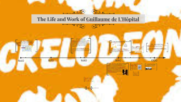 The Life And Work Of Guillaume De L Hopital By Nikolas Banks