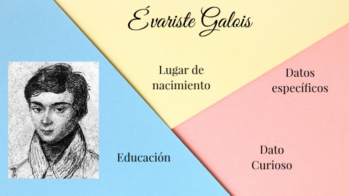 Presentación Évariste Galois by Tiffany Garcia
