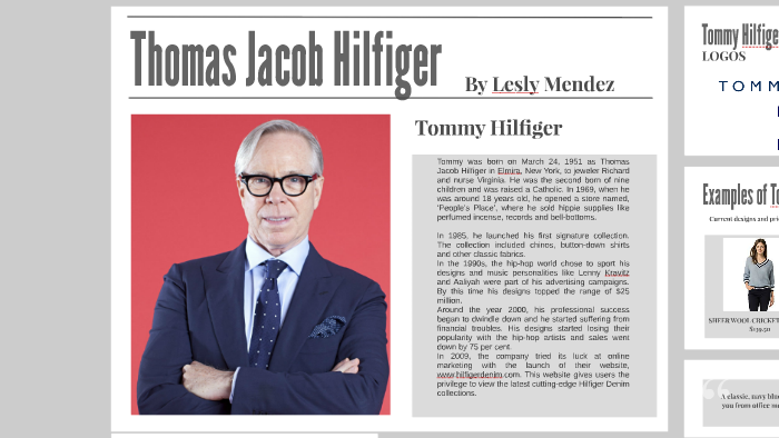 Tommy Hilfiger by Lesly Mendez on Prezi