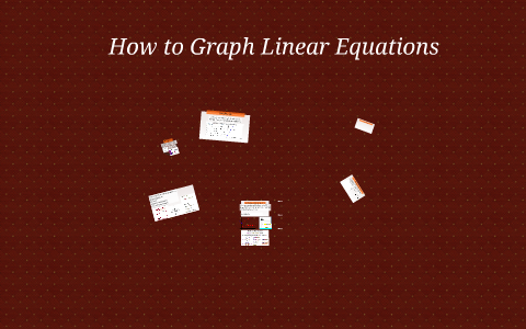 How to Graph Linear Equations by Steven Mori on Prezi