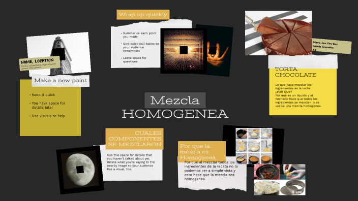 MEZCLA HOMOGÉNEA by Maria Jose Ciro Diaz on Prezi