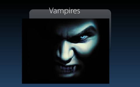 presentation about vampires