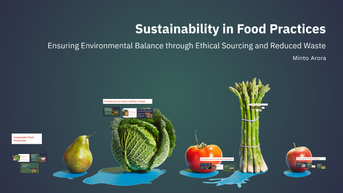 Sustainability in Food Practices by Minto Arora on Prezi