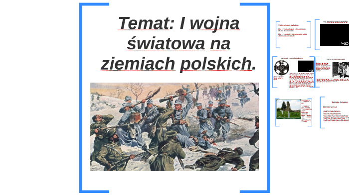 Temat: I Wojna światowa Na Ziemiach Polskich By Insta Nauczyciel On Prezi