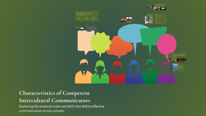 Characteristics of Competent Intercultural Communicators by Mark Jade ...
