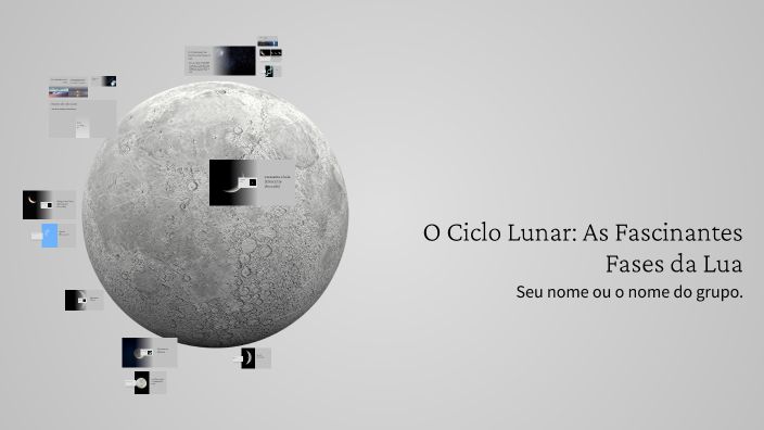 O Ciclo Lunar: As Fascinantes Fases da Lua by Luis Augusto on Prezi