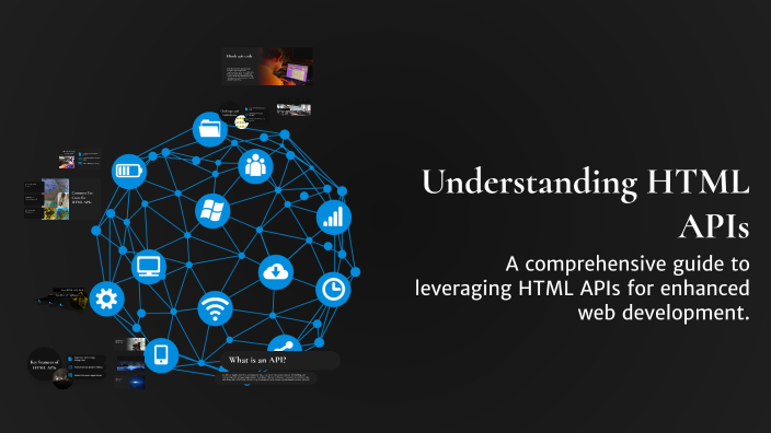 Understanding HTML APIs by M Bilal Khan on Prezi