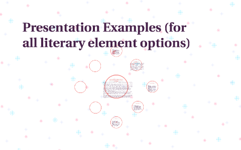 Presentation Example (for all literary element options) by Sarah Boyce ...