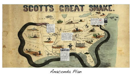 Anaconda Plan Map By Jaydon Knaak