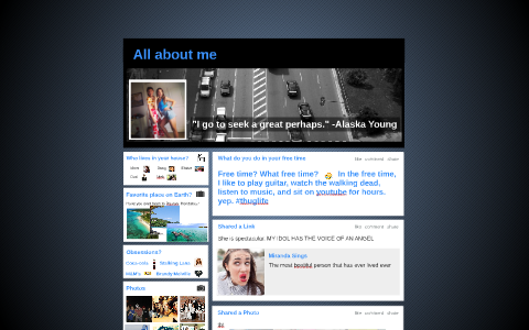 All about me by on Prezi