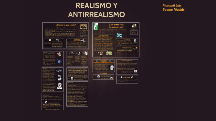 REALISMO Y ANTIRREALISMO by Nicolás Boemo on Prezi