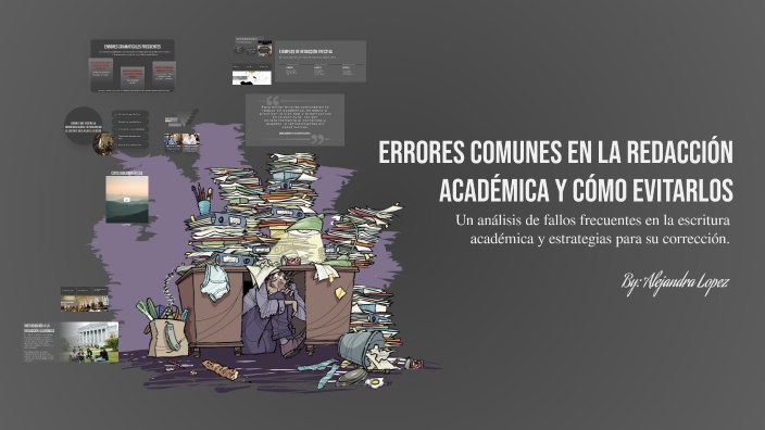 Errores comunes en la redacción académica y cómo evitarlos by alejandra ...