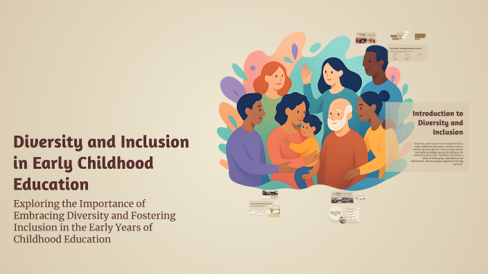 Diversity and Inclusion in Early Childhood Education by Rhea Bargayo on ...