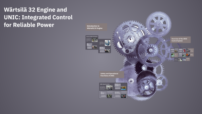 Wärtsilä 32 Engine and UNIC: Integrated Control for Reliable Power by ...