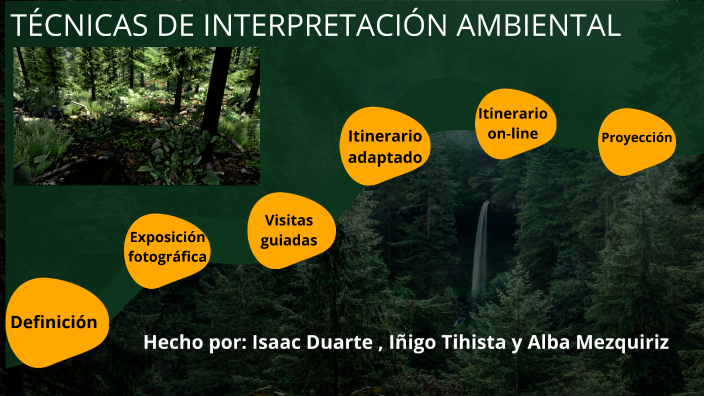 Técnicas De Interpretación Ambiental By Populus Alba On Prezi