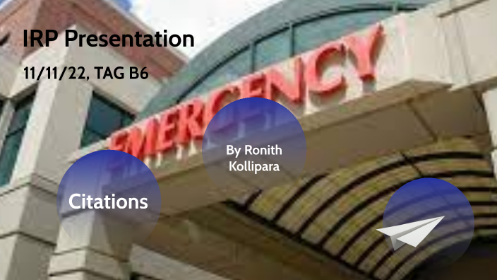 Irp Presentation By Ronith Kollipara On Prezi