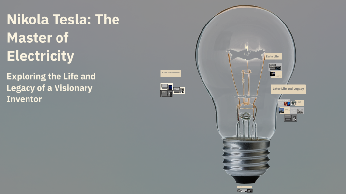 Nikola Tesla: The Master of Electricity by Fahad Al Ammar on Prezi