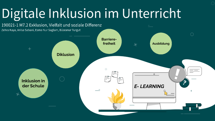 Digitale Inklusion im Unterricht by Büsranur Turgut on Prezi