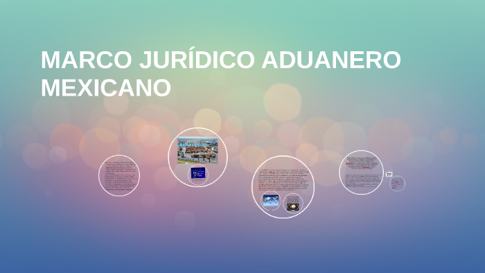 MARCO JURIDICO ADUANERO MEXICANO by joel gonzalez on Prezi