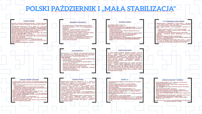 POLSKI PAŹDZIERNIK I ,,MAŁA STABILIZACJA" by Dominika Szwed on Prezi
