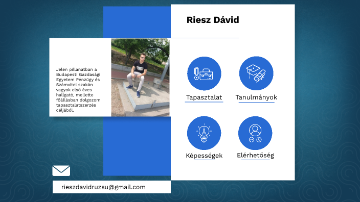 Beadandó önéletrajz by Dávid Riesz on Prezi