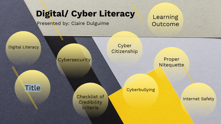 cyber literacy essay