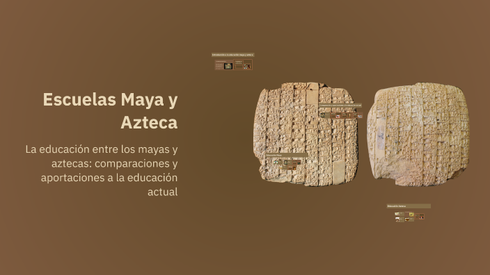 Escuelas Maya y Azteca by Muñoz Monzalve ximena on Prezi
