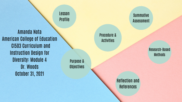 Curriculum Unit by Amanda Nota on Prezi
