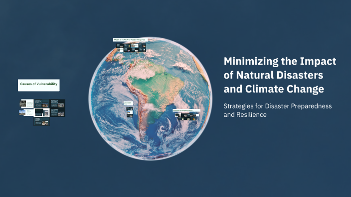 Minimizing the Impact of Natural Disasters and Climate Change by xssc