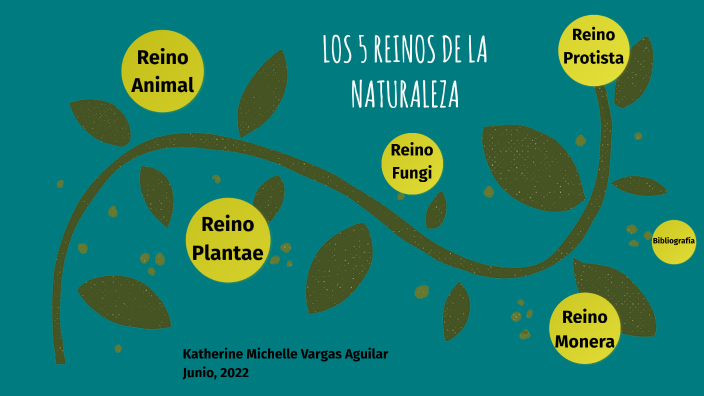 LOS 5 REINOS DE LA NATURALEZA by Michelle Vargas on Prezi