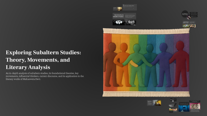 Exploring Subaltern Studies: Theory, Movements, and Literary Analysis ...