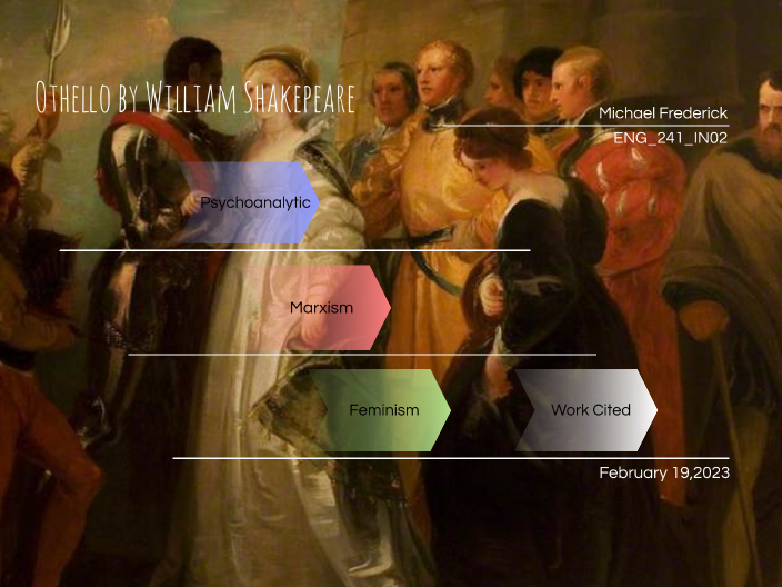 Othello Project by Kenneth Frederick on Prezi